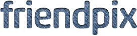 「friendpix」ロゴマーク