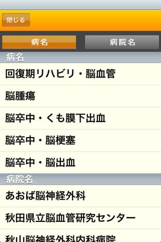 キーワード検索ページ