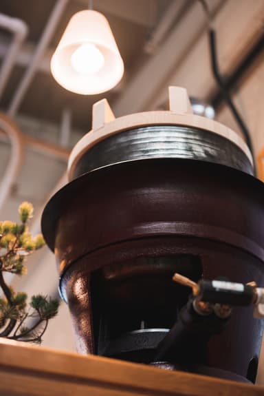 GARDEN名物の羽釜