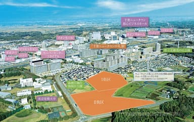 総区画数274戸の新街区