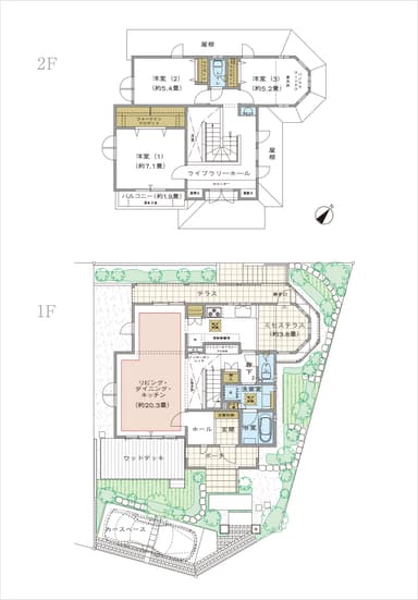 170m2＋ミセステラス