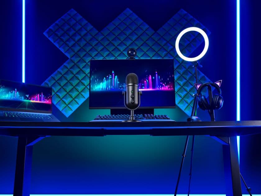 Razer、Seiren V2 Pro/Seiren V2 Xの国内発売決定　
同日にDeathAdder V2 X HyperSpeedや
Razerの最新ゲーミングチェアEnkiや
Iskur XL、Iskur Fabric、チェアアクセサリーも発売