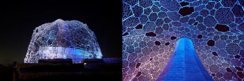 六甲山光のアート Lightscape in Rokko
冬バージョン「冬はつとめて」
