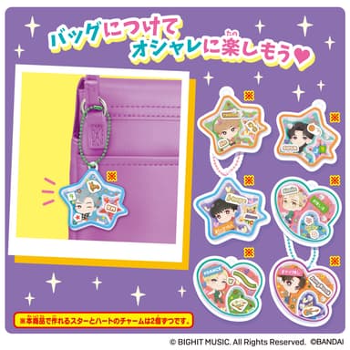 #キラシャカ TinyTANチャームセット　使用例