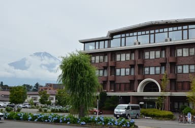 富士山・河口湖を望む宿