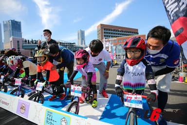 キッズと言えど大人顔負けのアスリート