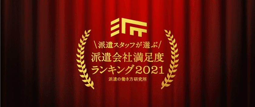 派遣の働き方研究所、 
「派遣会社満足度ランキング2021」を発表