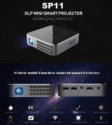 スマートプロジェクター SP11 DLP