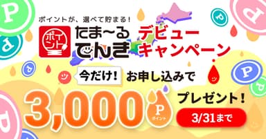 オトクなキャンペーンは2022年3月31日まで実施中！