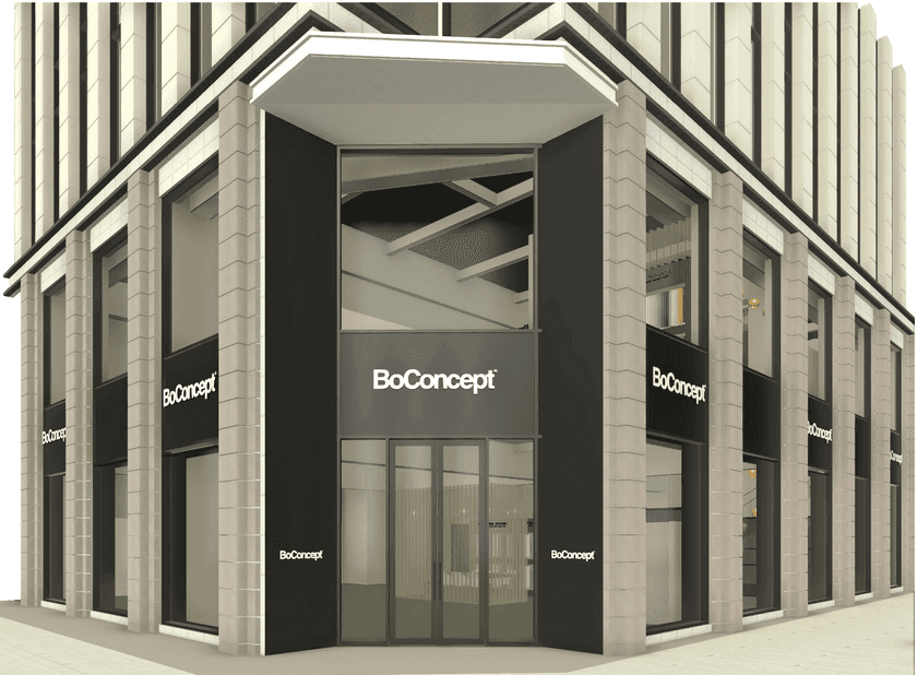 北欧デンマーク発祥のインテリアブランド「BoConcept」　
2022年2月1日(火)旗艦店に次ぐ大型店舗を名古屋栄にオープン！