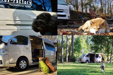 キャンピングカーでの愛犬旅行は楽しさいっぱい！