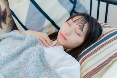 グッスリ眠りたい就寝前に