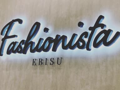 Fashionistaメインサイン