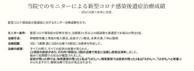 モニターさん治験成績