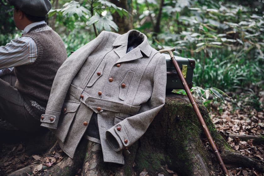 廃棄されていた日本産の羊毛で幻のツイードを再現したジャケット
「Classic Norfolk Jacket -Special Edition-」が
Muuseo Factoryにて予約受付開始