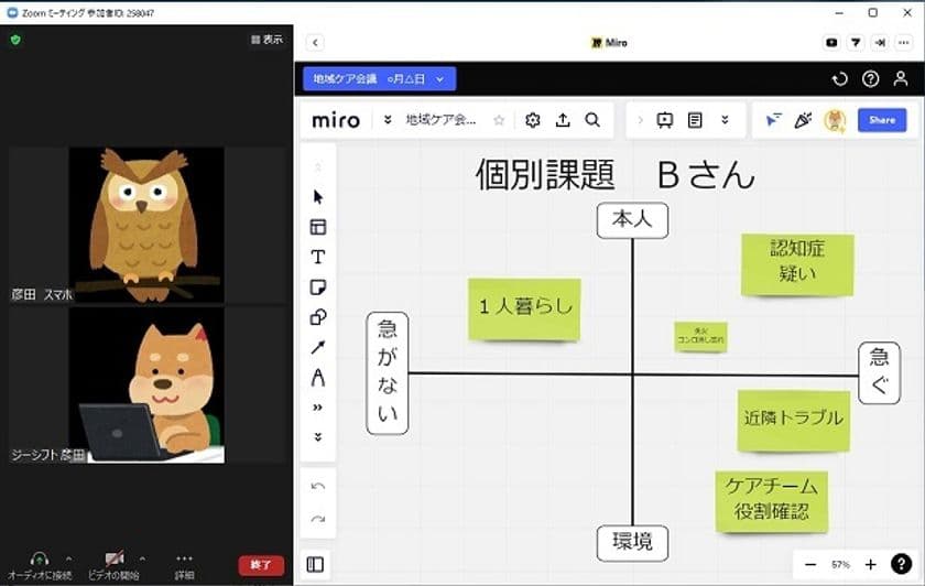 オンライン参加型研修「オンラインワークショップ研修」
サービスを提供　社員のスキルアップ・倫理性向上の組織開発
