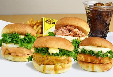 バーガー4種