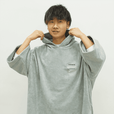 サウナポンチョGY(男性)