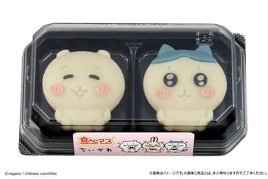 食べマス ちいかわ(ニコッ)＆ハチワレ