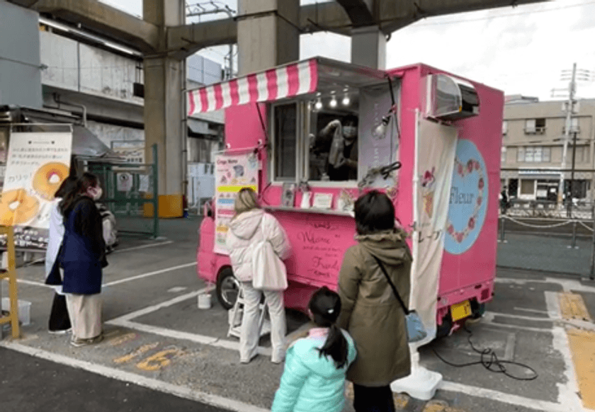近鉄不動産×モビマル
キッチンカーを活用したまちおこし第２弾