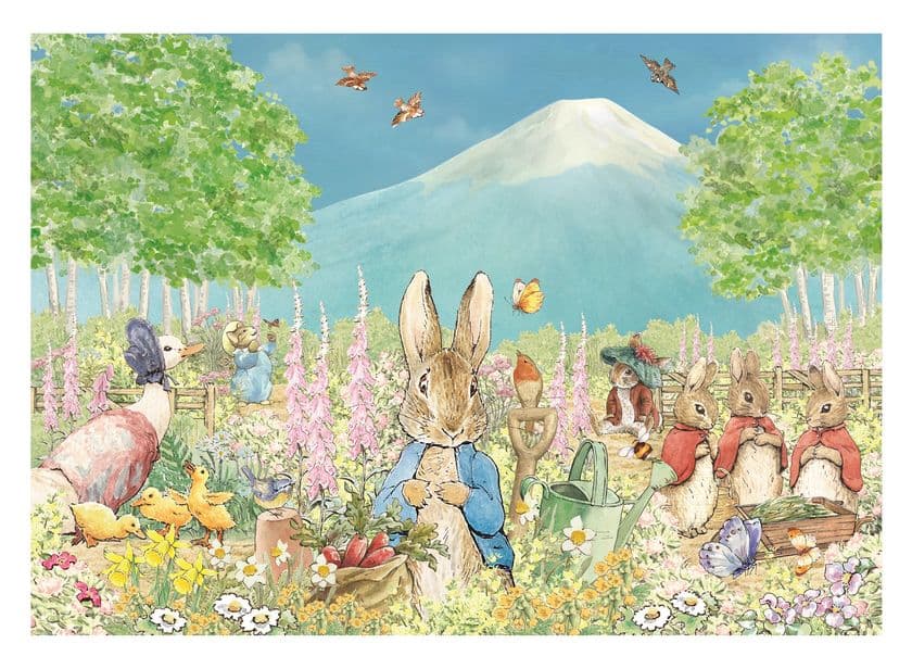 「ピーターラビット(TM) イングリッシュガーデン」が
富士本栖湖リゾートにて2022年4月16日(土)に誕生！