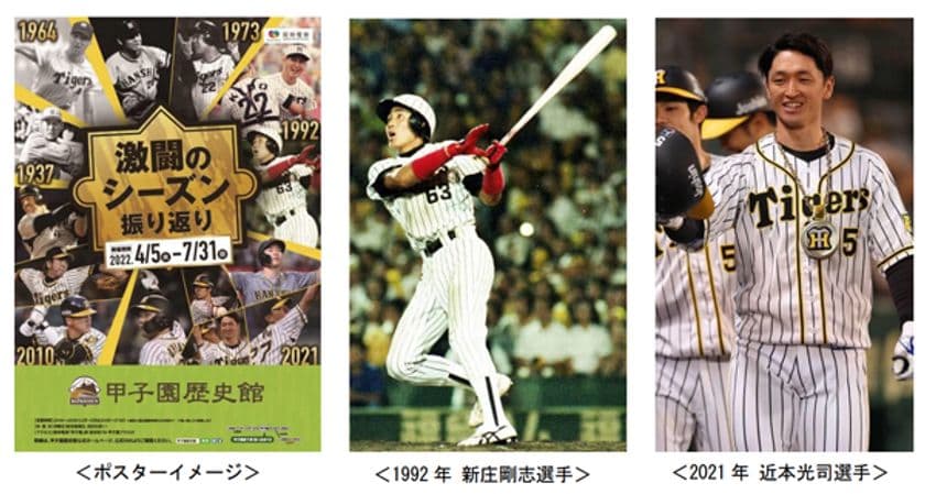 甲子園歴史館 阪神タイガース企画展
「激闘のシーズン振り返り」を4月5日から開催します