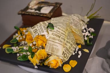 第1回フラワーケーキフェア人気投票第1位作品