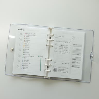 ウィークリーはもちろん1日の予定も立てられる