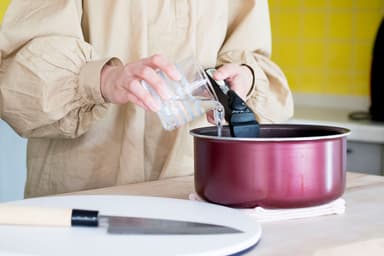 サッと目分量で入れられる