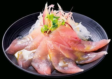 ビン長まぐろのさっぱり山わさびソース