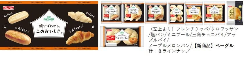創業100周年を迎えたフジパンの歴史上初となる
「体験型の未完成なパン」　
全国発売から1年で累計1,300万袋以上売れ続けている
「マイクラフトベーカリー」シリーズが
2022年6月1日よりリニューアル