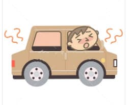 駐車中の暑さ