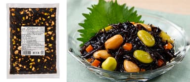 (商品名)冷凍そうざいシリーズ ひじきと豆のサラダ／(メニュー名)ひじきと豆のサラダ しそ風味