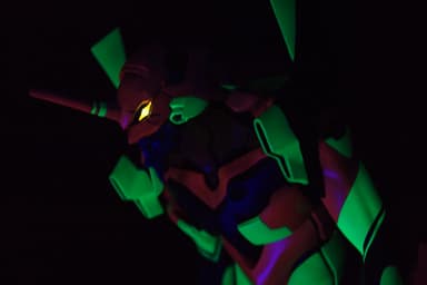 発光時 前斜め