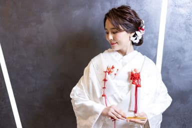 女優気分で撮影が出来るソロウェディング(1)