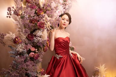 女優気分で撮影が出来るソロウェディング(2)