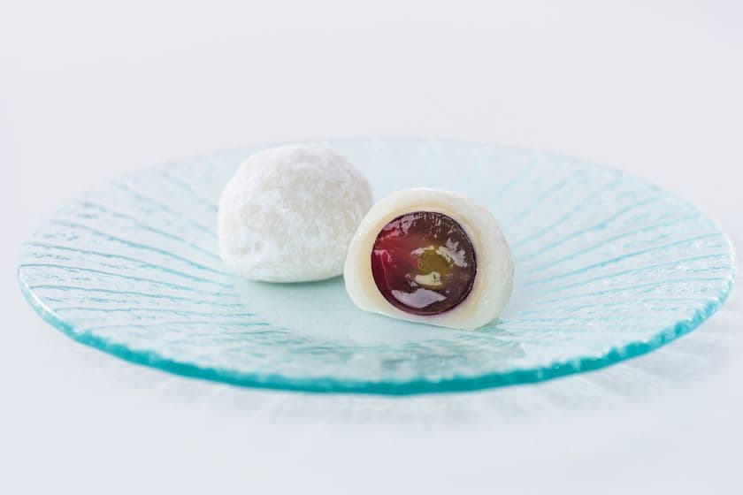 福岡の老舗和菓子屋「如水庵」　
2022年7月16日より『ぶどう大福』販売開始