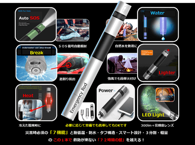 7つの機能と支える6つの構造