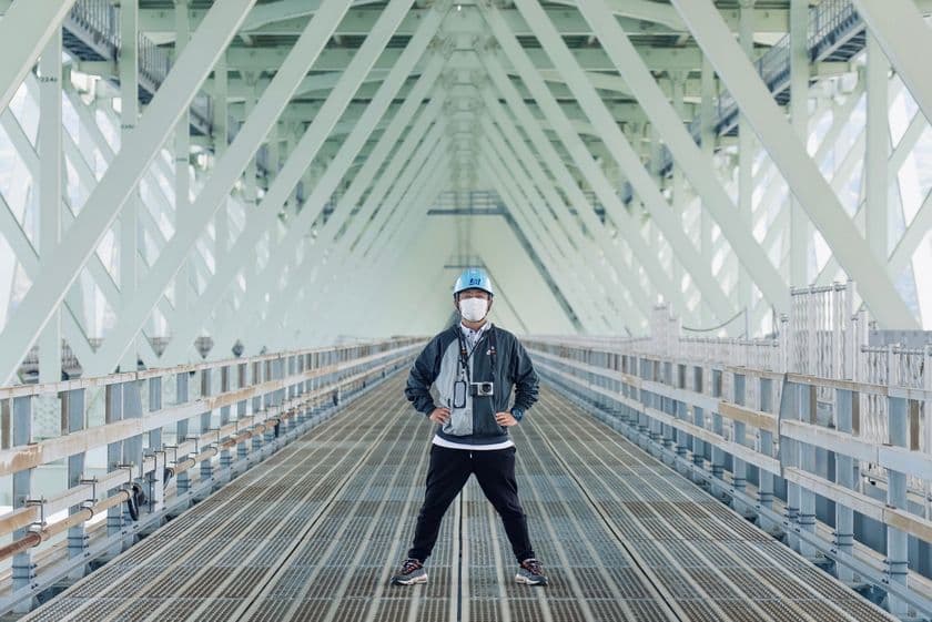 累計塔頂人数13万人突破！明石海峡大橋に塔頂、360度の絶景が
楽しめるツアー「明石海峡大橋ブリッジワールド」が好評開催中