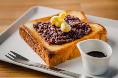 あんバタートーストにかけて