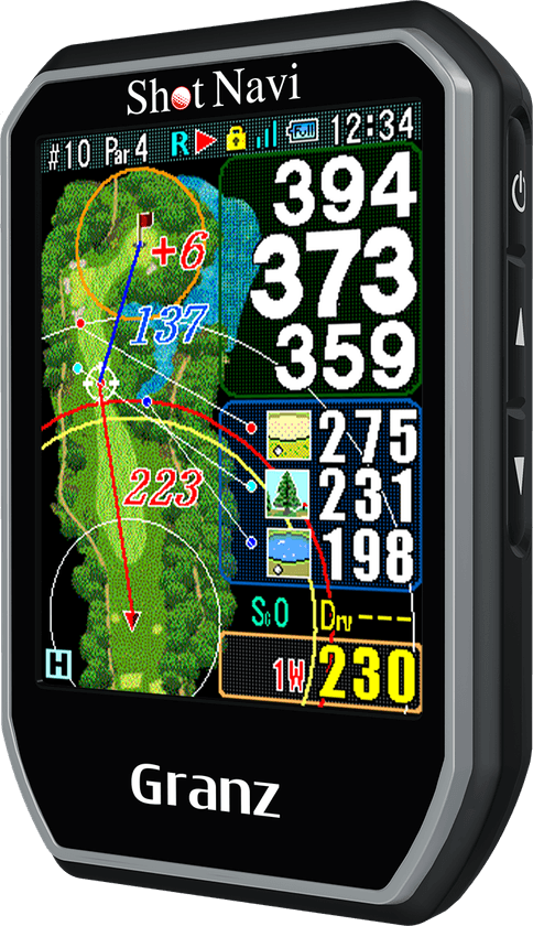 テクタイト、世界最小・最軽量クラス、タッチパネルを搭載した
Shot Navi『Granz』を8月3日に発売