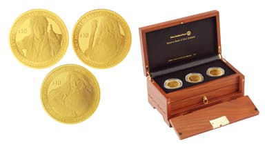 10ドル金貨3種