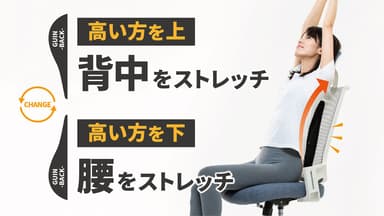 椅子でも使える