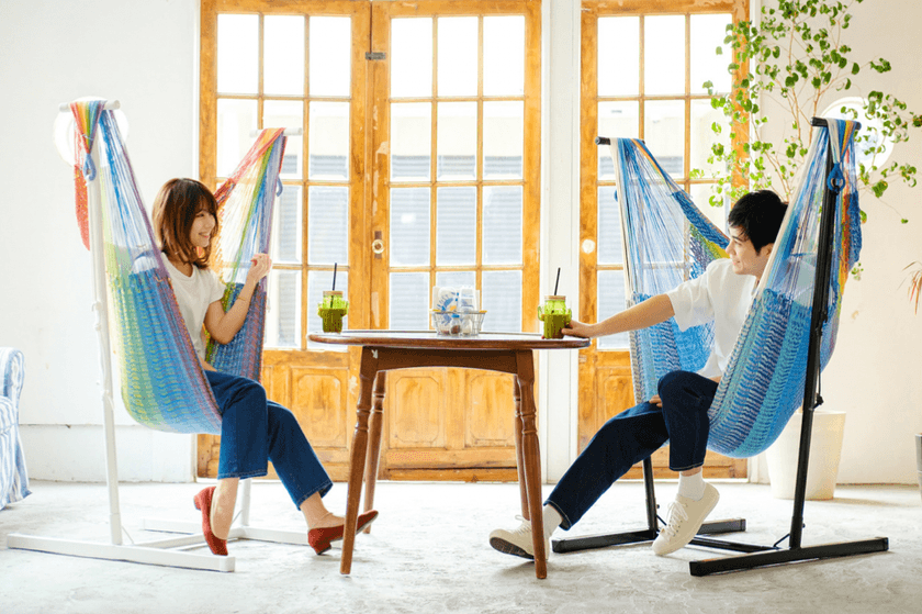 手作りハンモック専門店「ワールドハンモック」が九州初上陸！
8月20日(土)～27日(土)博多マルイにて期間限定出店