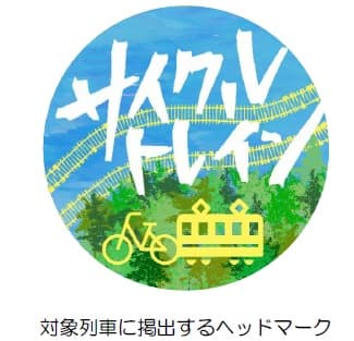 対象列車に掲出するヘッドマーク