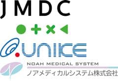 株式会社JMDC、株式会社ユニケソフトウェアリサーチ、ノアメディカルシステム株式会社