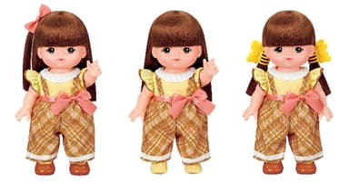 付属パーツを使って、いろんなヘアアレンジを楽しんでね！