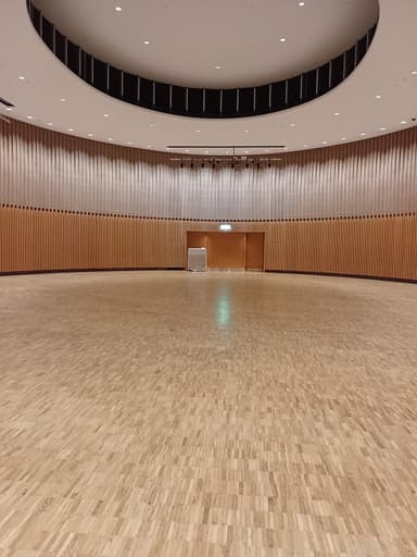 交流ホール(メイン会場予定) 館内6F北西側