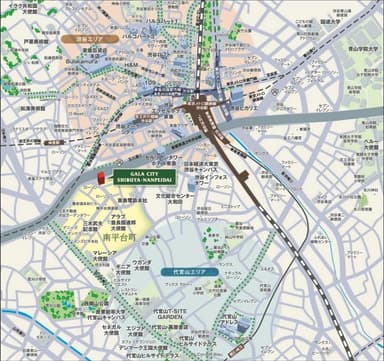 現地案内図