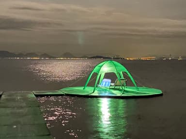 夜の海上4